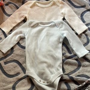 Chick pea long sleeve onesie